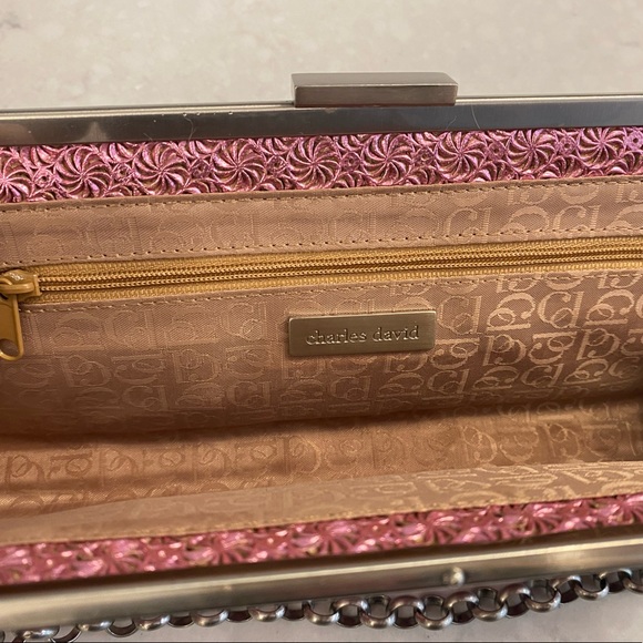 Charles David evening bag / clutch - Picture 6 of 6